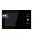 Cecotec GrandHeat 2590 Built-in Microondas Encastrable - 900W - Capacidad 25L - Grill 1000W - 8 Funciones Preconfiguradas - Temp