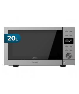 Cecotec GrandHeat 2000 Flatbed Microondas sin Plato - 700W - 6 Niveles - Capacidad 20L - 8 Funciones Preconfiguradas - Revestimi