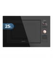 Cecotec GrandHeat 2590 Built-in Microondas Encastrable - 900W - Capacidad 25L - Grill 1000W - 8 Funciones Preconfiguradas - Temp