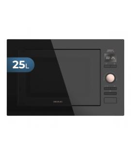 Cecotec GrandHeat 2590 Built-in Microondas Encastrable - 900W - Capacidad 25L - Grill 1000W - 8 Funciones Preconfiguradas - Temp