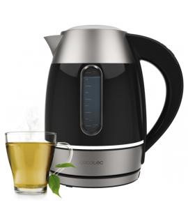 Cecotec Thermosense 400 VisionLight Hervidor de Agua Electrico - 2200W - Capacidad de 1.7L - Tactil - 7 Niveles - Acero Inoxidab