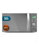 Cecotec Proclean 9110 Full Inox Microondas - 1000W - Capacidad 30L con Grill - Puerta de Espejo - Tecnologia 3Dwave Envolvente -