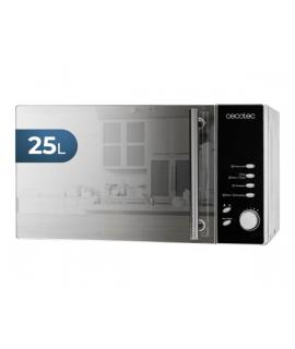 Cecotec Convection 2500 Microondas - Potencia de 900W - Grill 1950W - Capacidad 25L - 8 Funciones Preconfiguradas - Pantalla LED