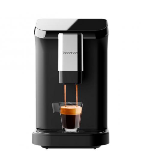 Cecotec Cremmaet Macchia Black Cafetera Automatica Compacta - Presion de 19bar - Sistema de Calentamiento Rapido - Deposito 200g