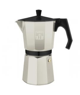 Cecotec Mokclassic 900 Cafetera Italiana para 9 Tazas - Aluminio Fundido - Apta para Gas, Electrica y Vitro - Facil de Desmontar