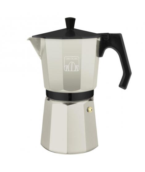 Cecotec Mokclassic 1200 Cafetera Italiana para 12 Tazas - Aluminio Fundido - Apta para Gas, Electrica y Vitro - Facil de Desmont