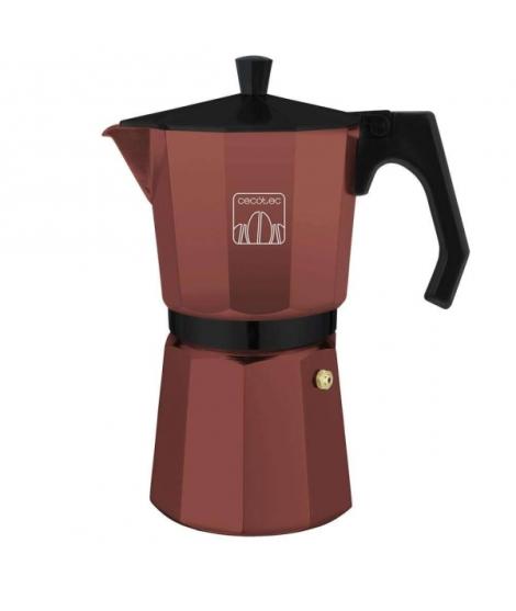 Cecotec Mokclassic 900 Cafetera Italiana para 9 Tazas - Aluminio Fundido - Apta para Induccion - Piezas Desmontables - Junta de 