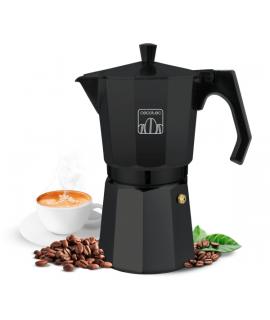 Cecotec Moklassic 600 Cafetera Italiana para 6 Tazas - Aluminio Fundido - Apta para Todas las Superficies - Apto para Lavavajill
