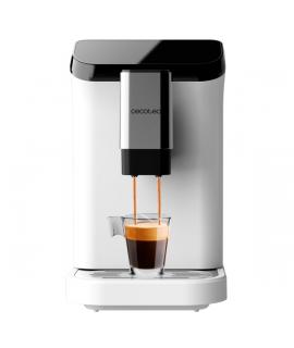 Cecotec Cremmaet Macchia White Cafetera Automatica Compacta - Bomba de 19bar - Molinillo Conico con 5 Niveles - Deposito Agua 1.