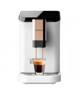 Cecotec Cremmaet Macchia White Rose Cafetera Automatica Compacta - Presion de 19bar - Sistema de Calentamiento Rapido - Deposito