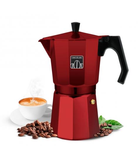 Cecotec Mokclassic 900 Cafetera Italiana para 9 Tazas - Aluminio Fundido - Apta para Gas, Electrica y Vitro - Facil de Limpiar -