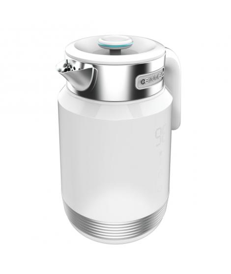 Cecotec ThermoSense 600 Touch White Hervidor de Agua Electrico - 2200W - Capacidad 1.7L - Tactil - Ajuste Temperatura de 40 a 10