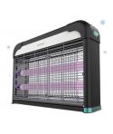 Cecotec ByeFly 5000 Destroy Mata Mosquitos - 20W - Lampara con 2 Tubos UV - Cobertura hasta 40m2 - Proteccion 360º - Incluye Cad