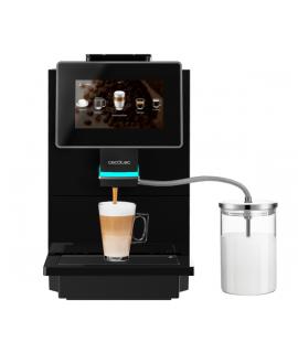 Cecotec Cremmaet Touch OCS Cafetera Automatica Compacta - 1500W - Pantalla Tactil de 7" - Molienda Ceramica - 9 Niveles - Deposi