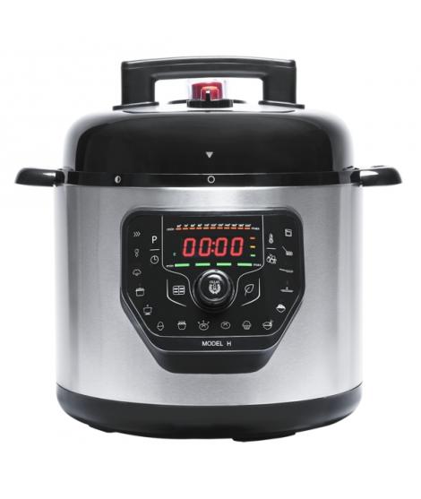 Cecotech Olla GM Programable - Capacidad 6L - Programacion 24H - Control por Voz - Sistema Inteligente Gmcore - Tapa Abatible - 