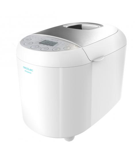 Cecotec Bread and Co 1000 Delicious Panificadora Automatica - Pantalla LCD - Programas Automaticos - Tostado Ajustable - Program