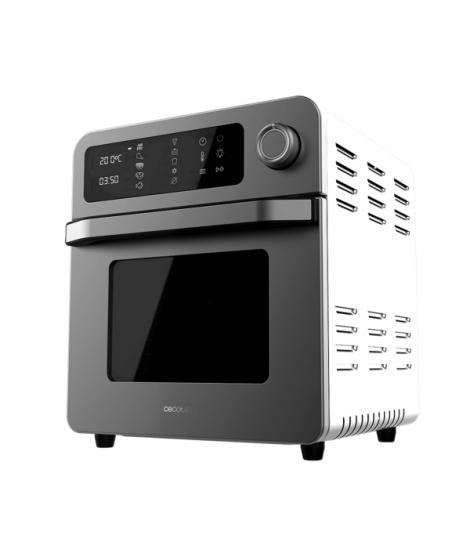 Cecotec Bake and Fry 1500 Touch Horno de Sobremesa - 1700W - Capacidad de 15L - Funcion Freidora de Aire - 10 Menus Preestableci