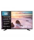 Cecotec A2 series ALU20055S Televisor Smart TV sin Marco de 55" LED con Resolucion 4K UHD - Android TV 11 - Chromecast Integrado