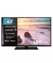 Cecotec A2Z series ALU20043Z Televisor Smart TV sin Marco de 43" LED 4K UHD - Android TV 11 - Chromecast Integrado - HDR10+ - Do