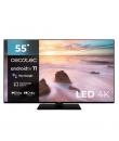 Cecotec A2Z series ALU20055ZS Televisor Smart TV sin Marco de 55" LED 4K UHD - Android TV 11 - Chromecast Integrado - HDR10+ - D