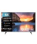 Cecotec V1 series VQU10065S Televisor Smart TV sin Marco de 65" QLED 4K UHD - Android TV 11 - Chromecast Integrado - HDR10+ - Do