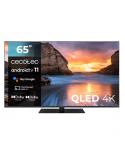 Cecotec V1Z+ series VQU11065Z+ Televisor Smart TV sin Marco de 65" QLED 4K UHD - Android TV 11 - HDR10+ - Dolby Vision - Sonido 