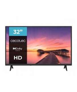 Cecotec 0 Series 0032 Televisor Smart TV de 32" LED con Resolucion HD - Sonido Dolby - Memoria Flash - Conexiones HDMI y USB - C