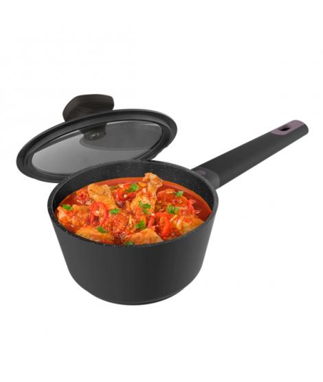 Cecotec Polka Experience Cazo de 16cm de Diametro - Capacidad de 1.4L - Aluminio Fundido - Revestimiento Teflon - Compatible con