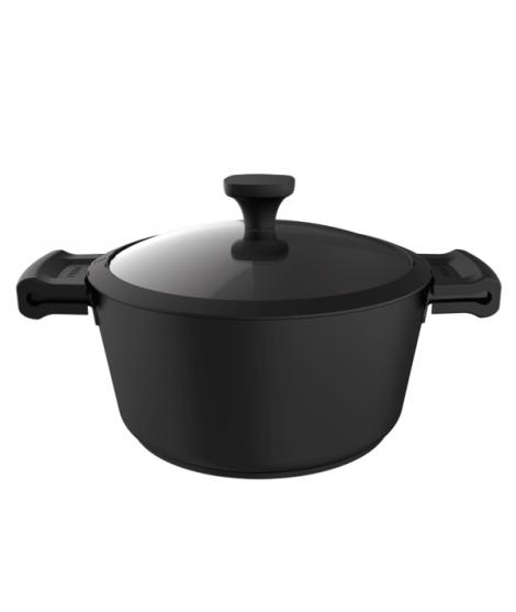 Cecotec Polka Experience Olla de 28cm de Diametro - Capacidad de 6.8L - Aluminio Fundido - Revestimiento Teflon - Compatible con