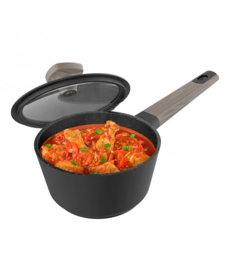 Cecotec Polka Excellence Cazo de 16cm de Diametro - Aluminio Fundido - Revestimiento Antiadherente - Apto para Lavavajillas - Di