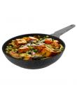 Cecotec Polka Exclusive Wood and Rock Sarten de Aluminio Forjado de 22cm - Mango de Baquelita - Teflon Antiadherente - Compatibl