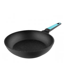 Cecotec Polka Platinum Thunder Sarten de Aluminio Forjado de 24cm - Revestimiento Teflon Antiadherente - Apto para Lavavajillas 