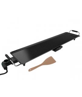 Cecotec Tasty and Grill 3000 RockWater XXL Plancha Electrica - Potencia de 2400W - Revestimiento Antiadherente - Termostato Regu