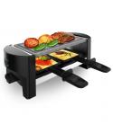 Cecotec Cheese and Grill 3200 Pocket AllStone Raclette - Potencia de 320W - Ideal para 2 Personas - Placa Piedra Natural - Compa