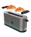 Cecotec ShineandToast Extra Tostadora de Ranura Larga - Potencia de 1050W - Aviso Luminoso - Ranura Ancha hasta 3.8cm - Acabado 