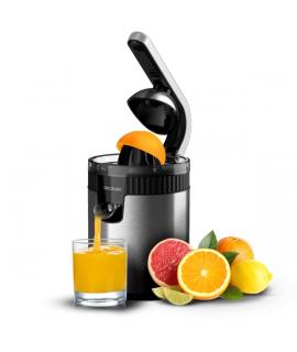 Cecotec Xqueeze RetroJuice 600 Exprimidor Electrico - 600W - Filtros de Acero Inoxidable - Conos Desmontables - Sistema Antigote