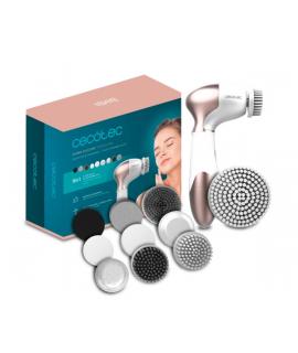 Cecotec Bamba FaceCare TotalClean Cepillo Inalambrico 9 en 1 - Cuidado Facial - Giro 360º - Ergonomico - Limas y Esponjas Surtid