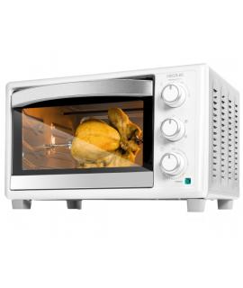 Cecotec Bake and Toast 3090 Gyro Horno de Sobremesa - 1500W - Capacidad de 30L - Rustidor Giratorio - Conveccion - Puerta Doble 