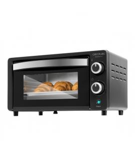 Cecotec Bake and Toast 1090 Horno de Sobremesa - 1000W - Capacidad de 10L - Temporizador - Puerta Doble Cristal - Resistencias d