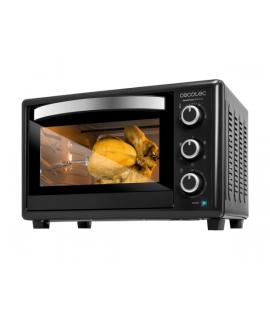 Cecotec Bake and Toast 3090 Gyro Horno de Sobremesa - 1500W - Capacidad de 30L - Rustidor Giratorio 360º - Conveccion - Puerta D