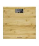 Cecotec Surface Precision 9300 Healthy Bascula Corporal de Bambu - Capacidad hasta 180kg - 4 Sensores - Pantalla LCD - Incluye C