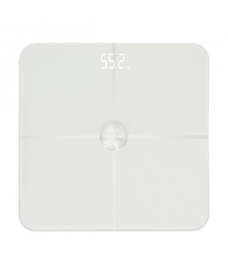 Cecotec Surface Precision 9600 Smart Healthy Bascula Corporal hasta 180kg - 4 Sensores - Bluetooth 4.0 - Funcion Bebe - Cristal 