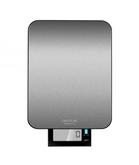 Cecotec Cook Control 9000 Waterproof Bascula de Cocina - Capacidad hasta 10kg - Precision de 1g - Resistente al Agua - Pantalla 