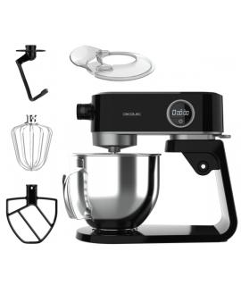 Cecotec Twist and Fusion 4000 Luxury Batidora Amasadora - 800W - Movimiento Planetario - Bol de Acero Inoxidable de 5.2L - 8 Vel