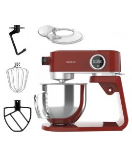 Cecotec Twist and Fusion 4000 Luxury Batidora Amasadora - 800W - Movimiento Planetario - Bol de Acero de 5.2L - 8 Velocidades - 