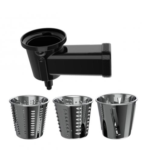 Cecotec Accesorio Rallador para Amasadora Twist and Fusion - Apto para Lavavajillas - Facil de Colocar y Quitar - Color Negro