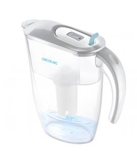 Cecotec H2ONature 2400 Active Pro Jarra Purificadora de Agua - Filtro de 4 Capas - Capacidad de 2.4L - Indicador LCD - Tapa Extr