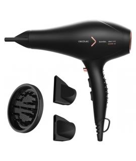 Cecotec Bamba Ionicare 5350 Powershine Fire Secador de Pelo Ionico - 2600W - Control de Temperatura y Velocidad - Boquilla de Pr