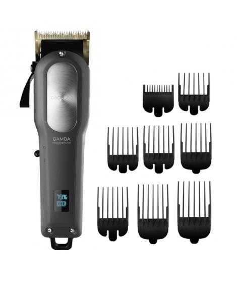 Cecotec Bamba PrecisionCare Proclipper Titanium Go Cortapelos Inalambrico - Cuchillas de Titanio - 2000mAh - Autonomia 2h - Uso 