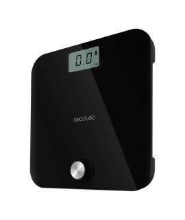 Cecotec Surface Precision 10000 Healthy Black Bascula Corporal - Energia sin Pilas - 4 Sensores - Cristal Templado - Pantalla LC